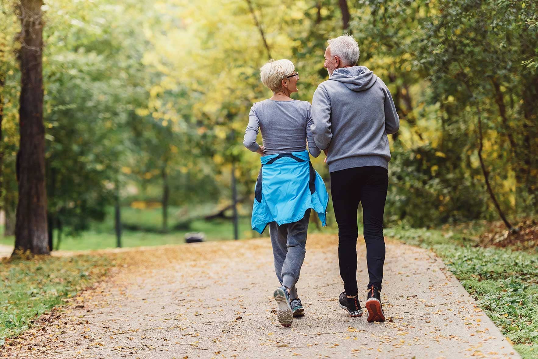 Health Matters walking couple
