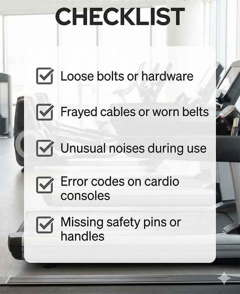 Gym Safety Check List
